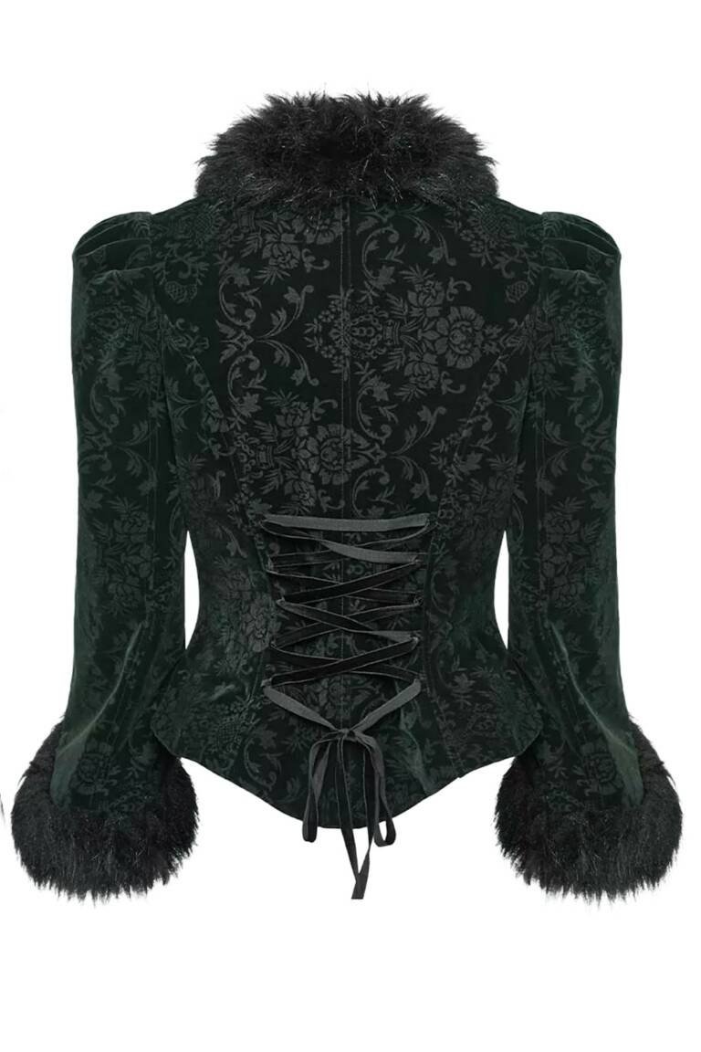 Punk Rave Jacke Gothic Poison Ivy – Bild 4
