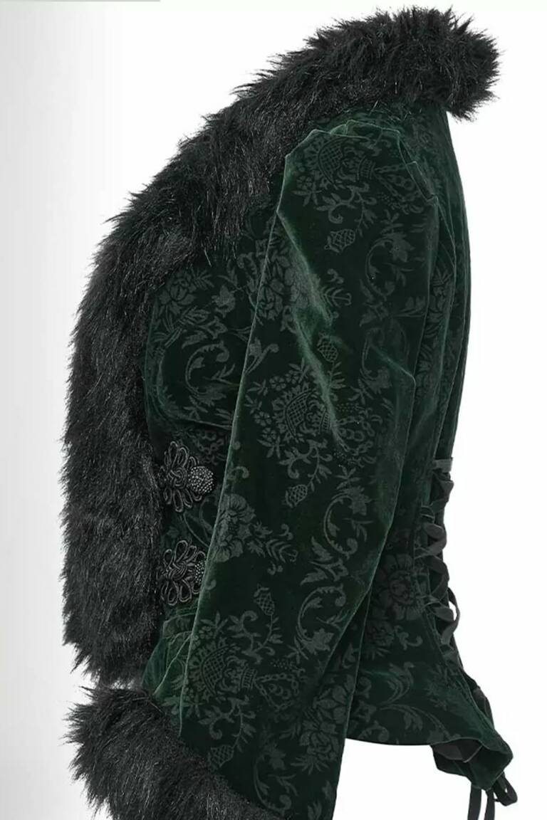 Punk Rave Jacke Gothic Poison Ivy – Bild 6