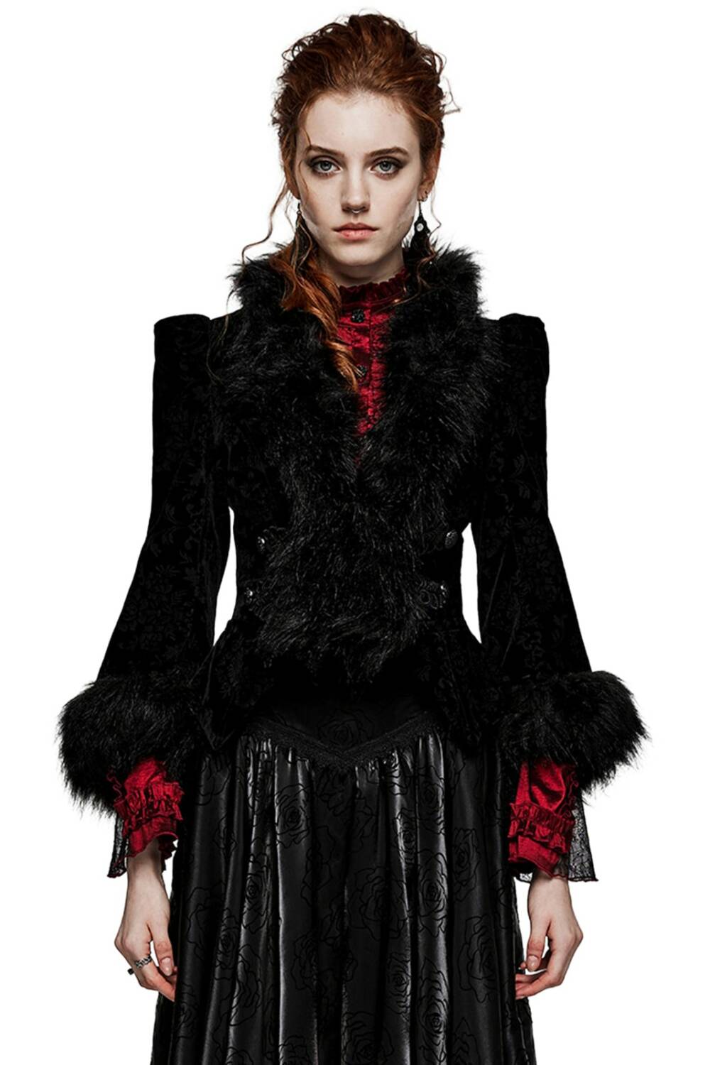 Punk Rave Jacke Gothic Gothic Palace Black