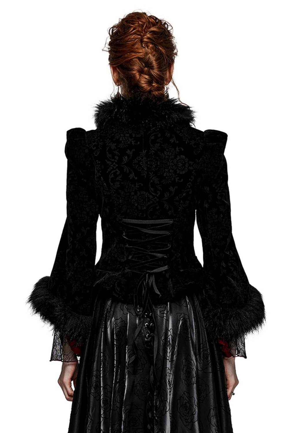 Punk Rave Jacke Gothic Gothic Palace Black – Bild 2