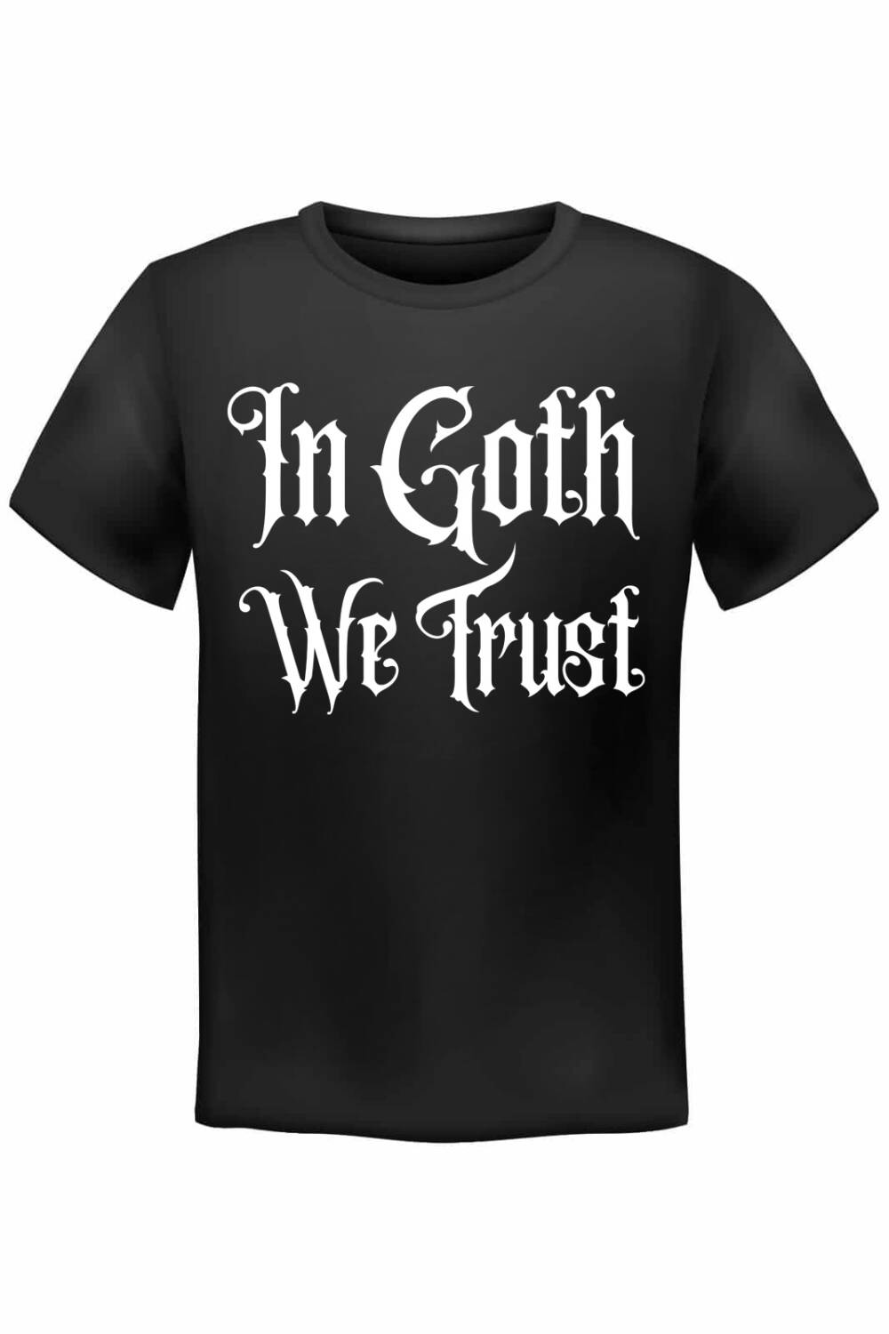 Wonderland 13 T-Shirt In Goth we Trust