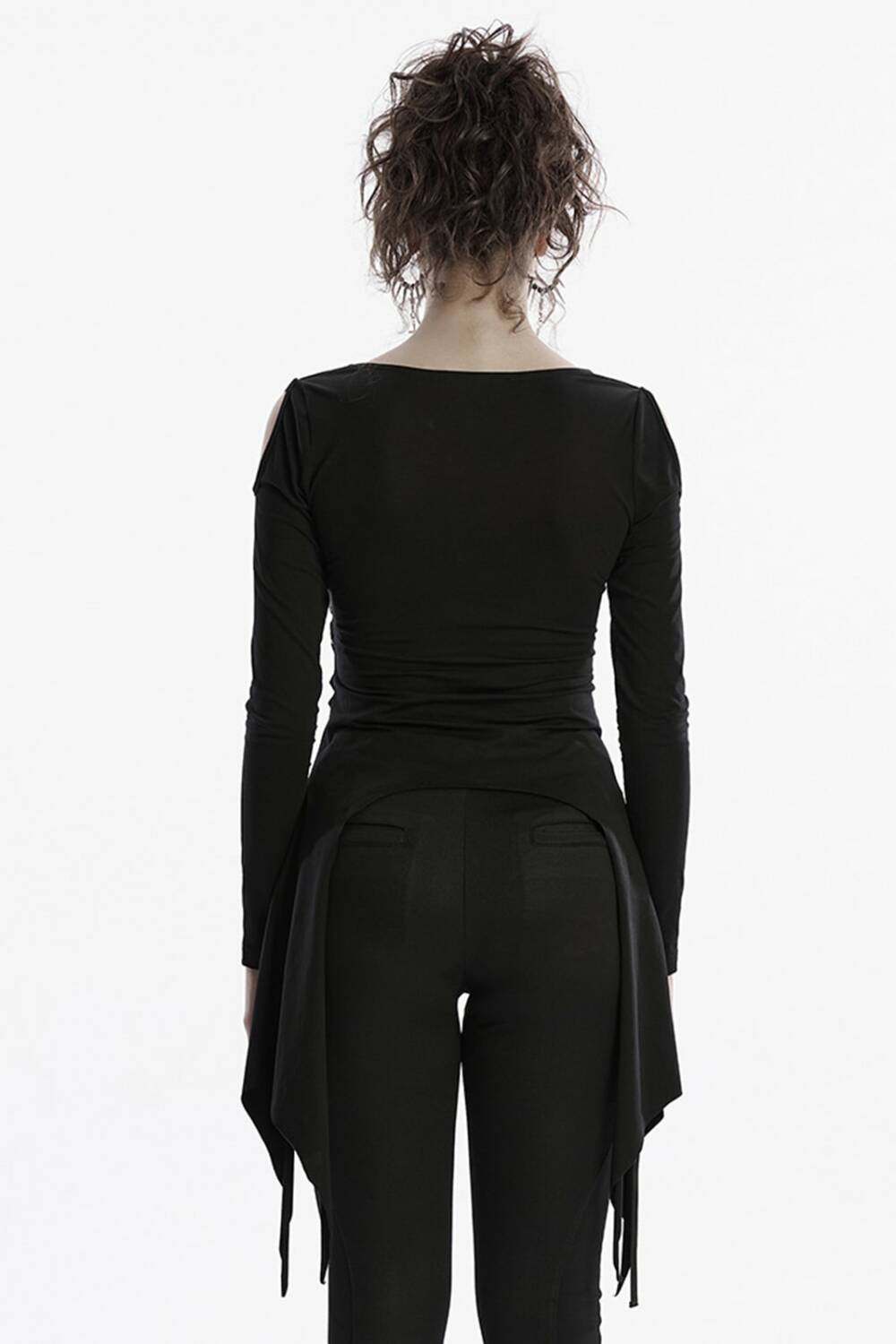 Punk Rave Longsleeve Top Dark Dystopia – Bild 4