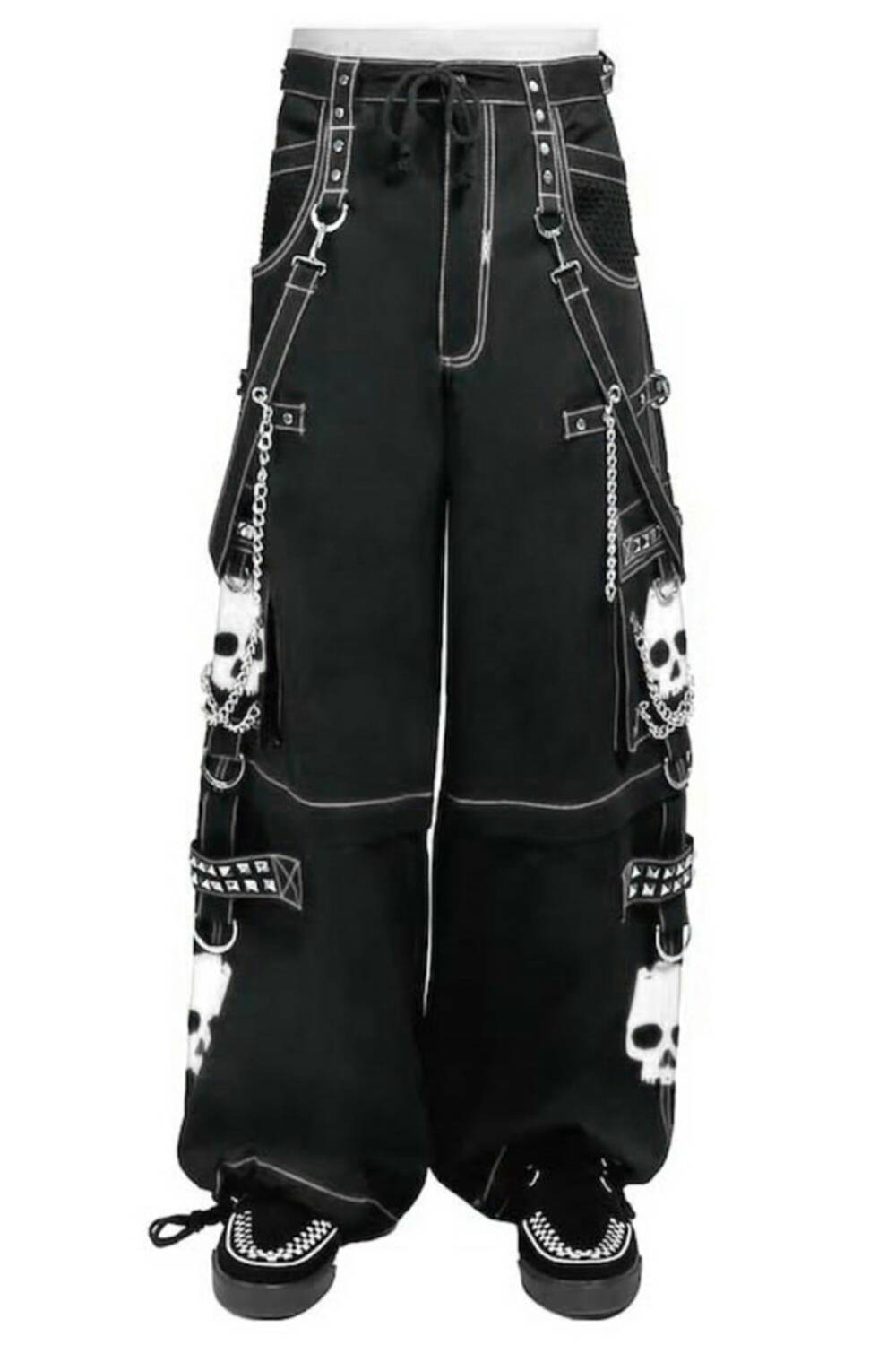 Black Soul Hose Gothic Super Skull