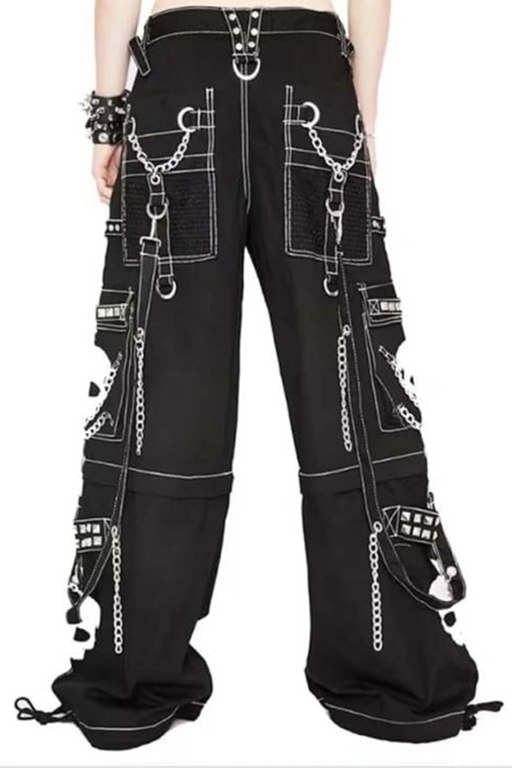 Black Soul Hose Gothic Super Skull – Bild 2