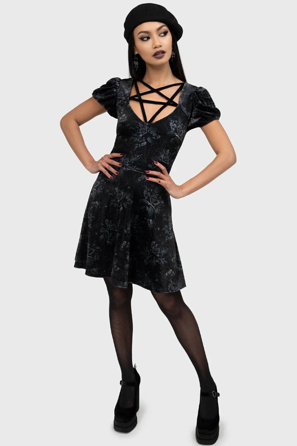 Killstar Kleid Moonlit Pentacle – Bild 2