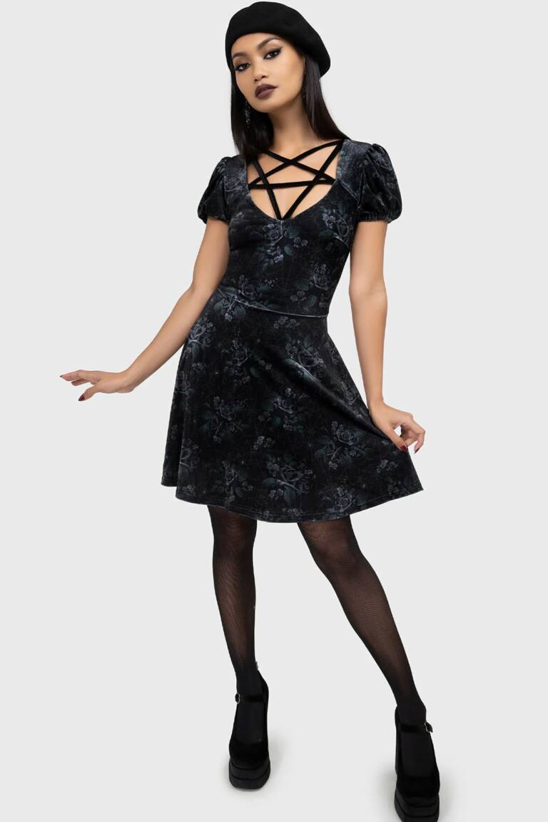 Killstar Kleid Moonlit Pentacle – Bild 4