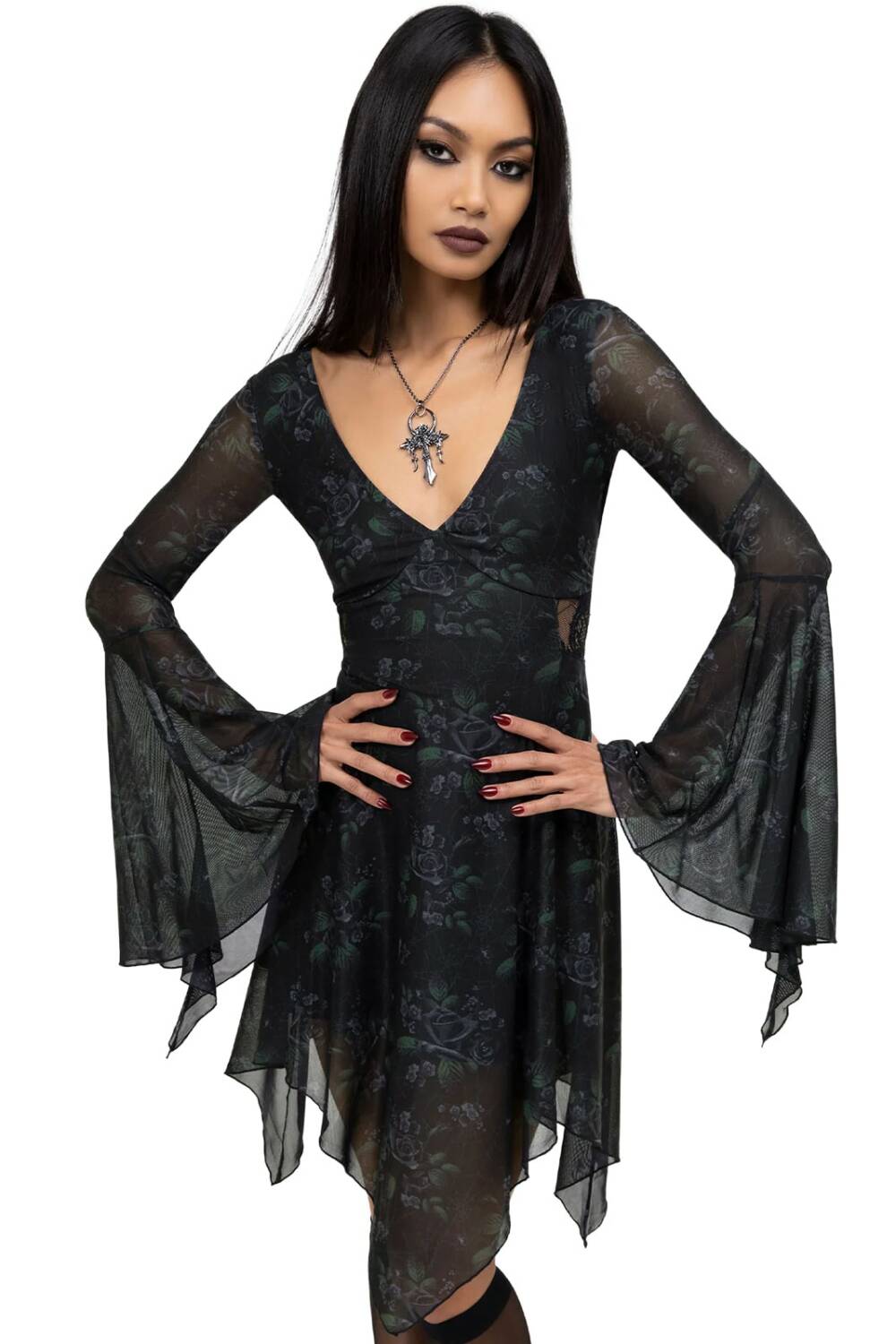 Killstar Kleid Nocturnal Grove