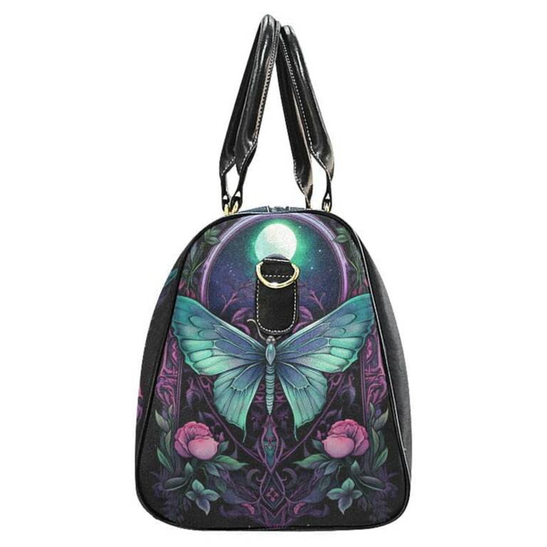 Barmetal Reisetasche Green Butterfly II – Bild 2