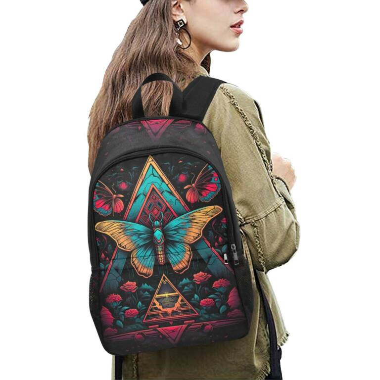 Barmetal Rucksack Butterfly Pyramid – Bild 3