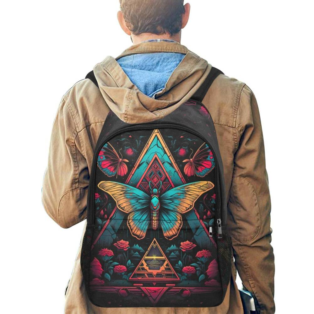Barmetal Rucksack Butterfly Pyramid – Bild 4