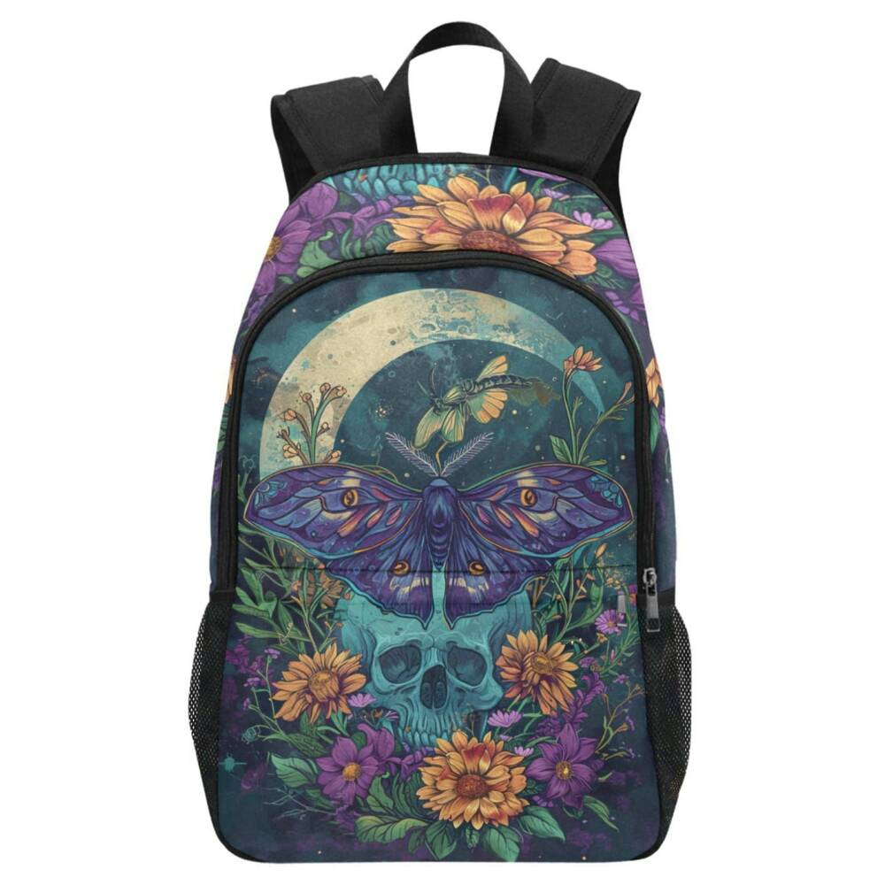 Barmetal Rucksack Butterfly Skull – Bild 2