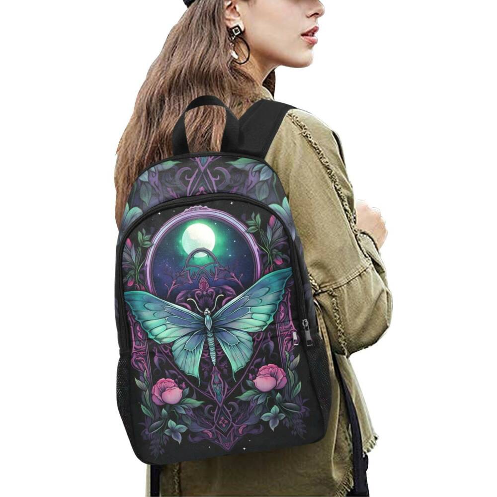 Barmetal Rucksack Green Butterfly – Bild 3