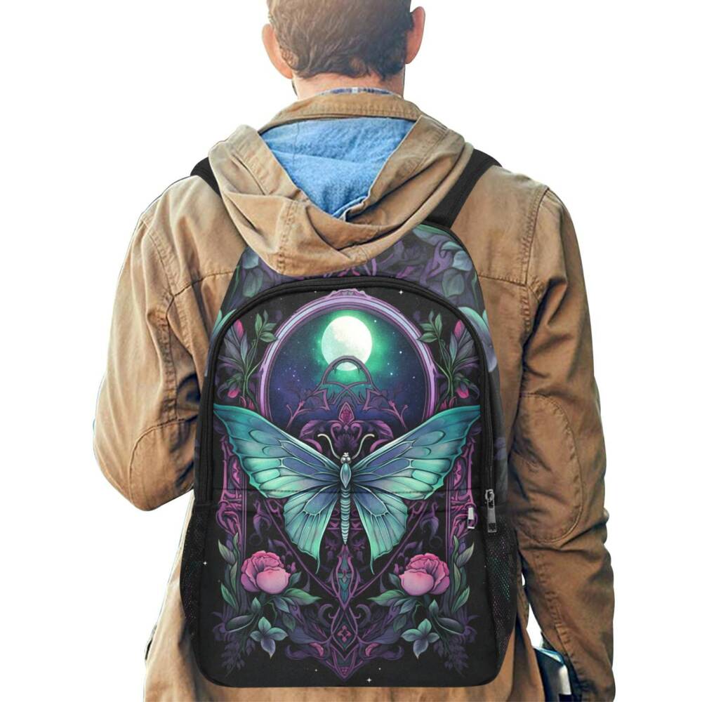 Barmetal Rucksack Green Butterfly – Bild 4