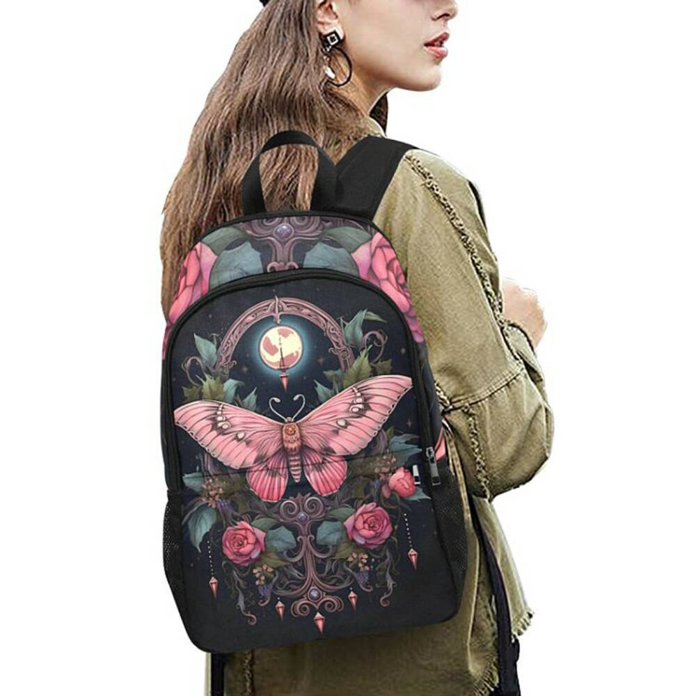 Barmetal Rucksack Pink Butterfly – Bild 3