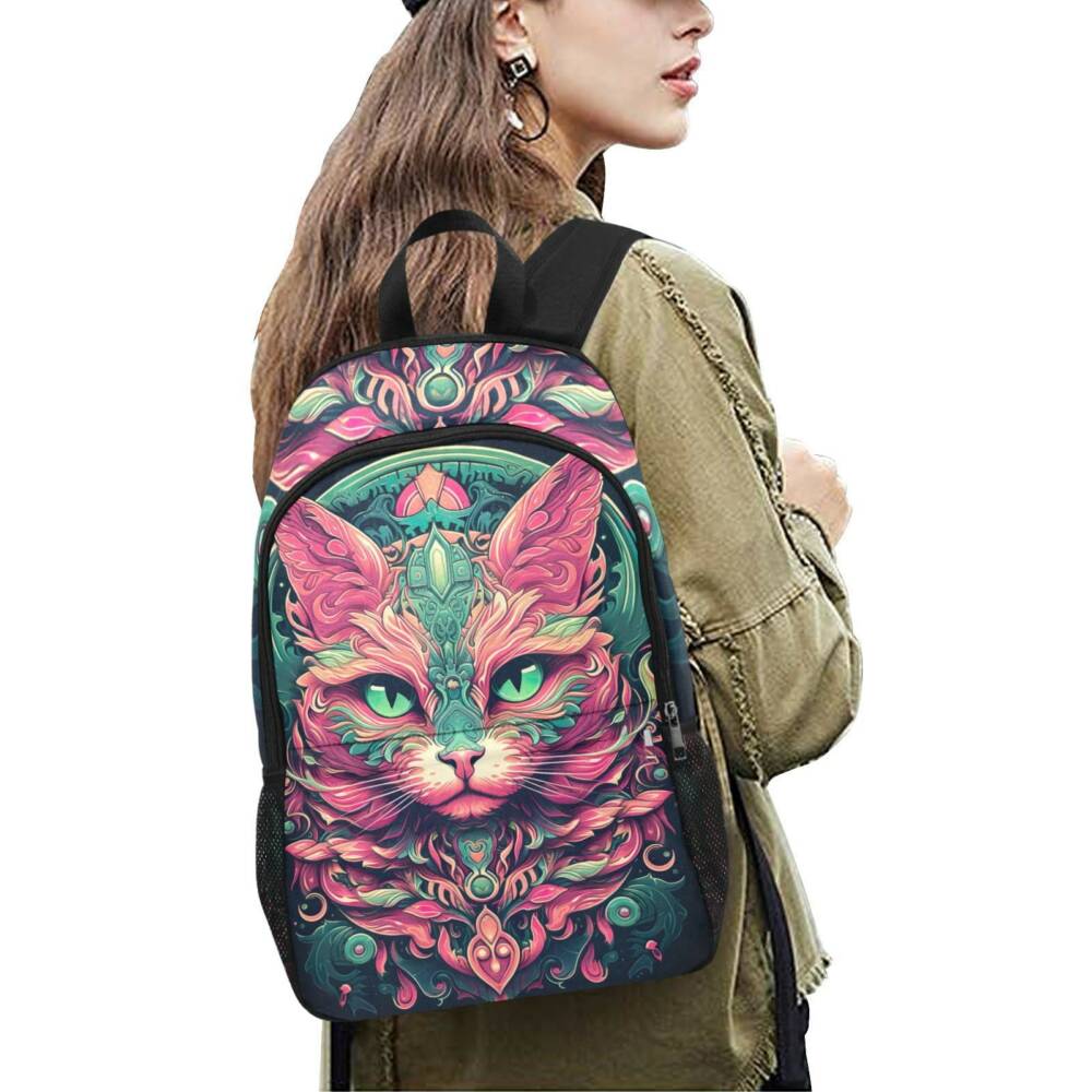 Barmetal Rucksack Steampunk Cat – Bild 3