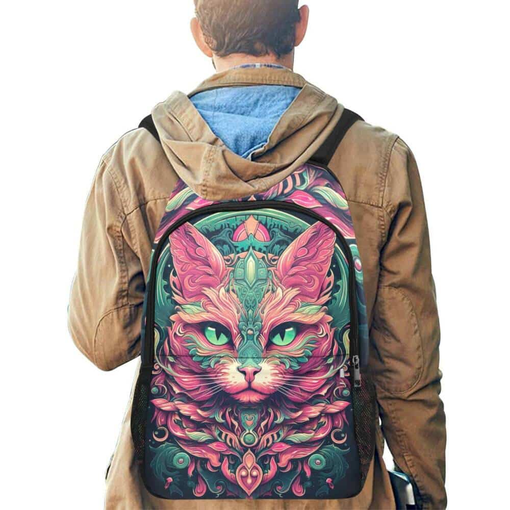 Barmetal Rucksack Steampunk Cat – Bild 4