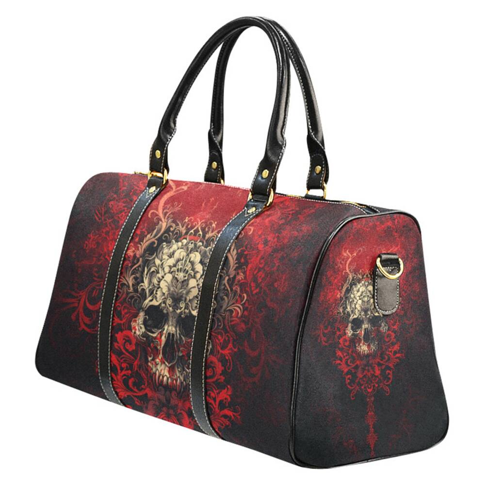 Barmetal Reisetasche Red Skull – Bild 3