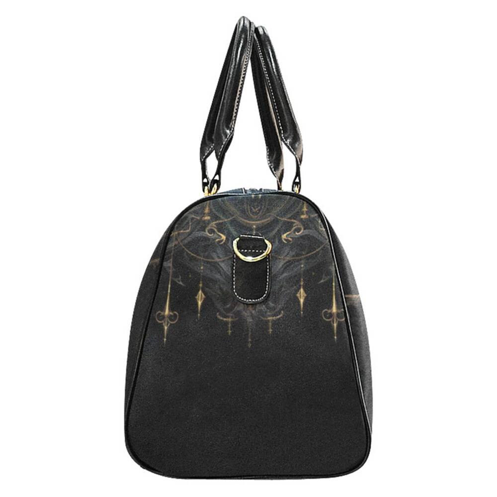 Barmetal Reisetasche Gold Skull – Bild 2