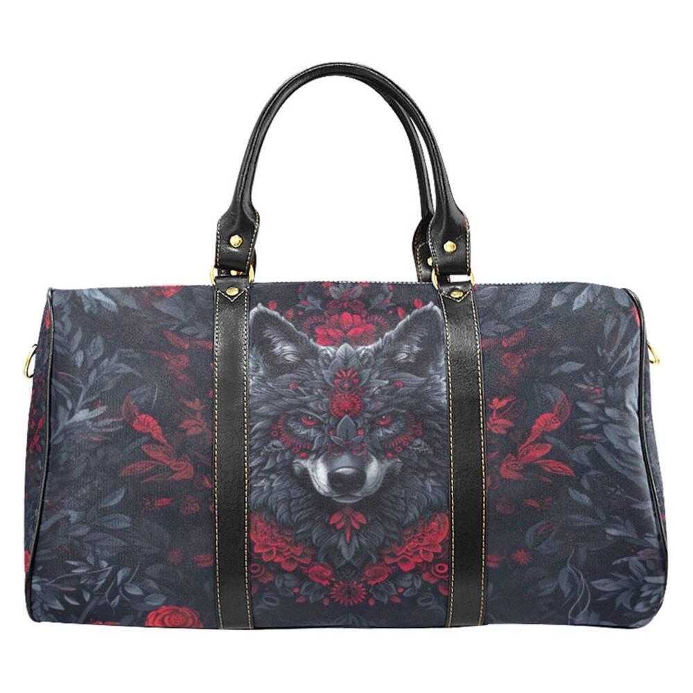 Barmetal Reisetasche Mandala Wolf