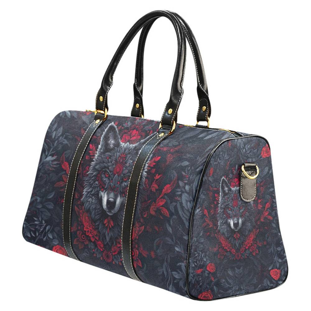 Barmetal Reisetasche Mandala Wolf – Bild 2