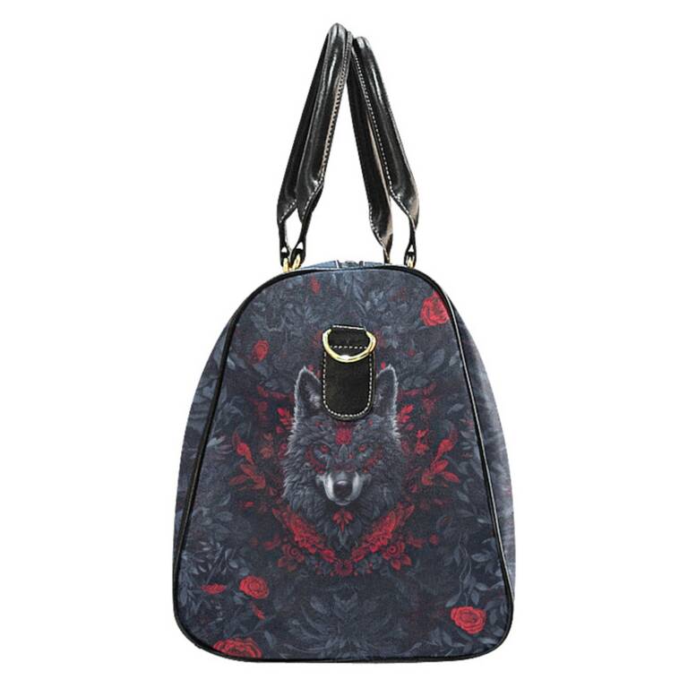 Barmetal Reisetasche Mandala Wolf – Bild 3