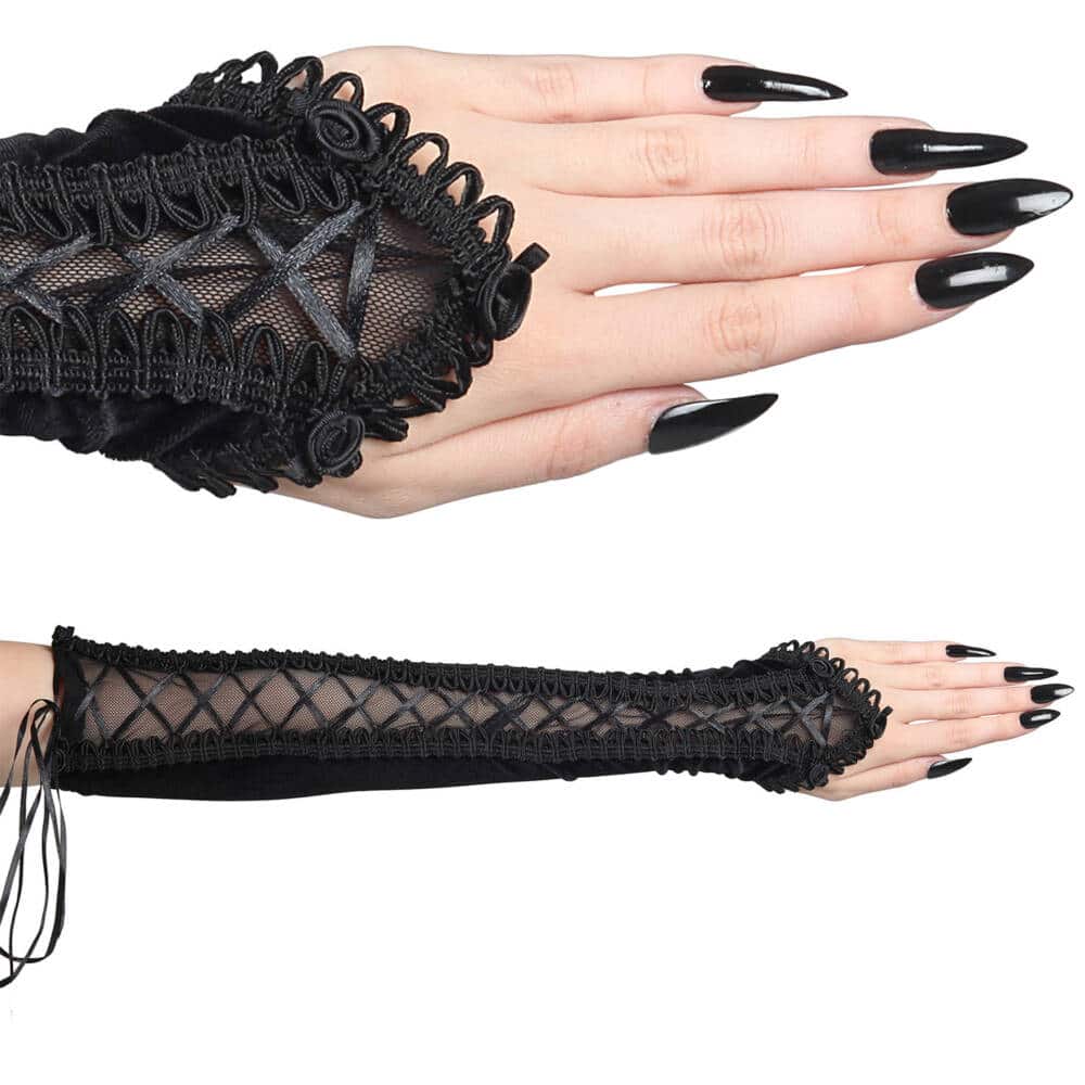 Sinister Armstulpen Gothic Ophelia – Bild 2