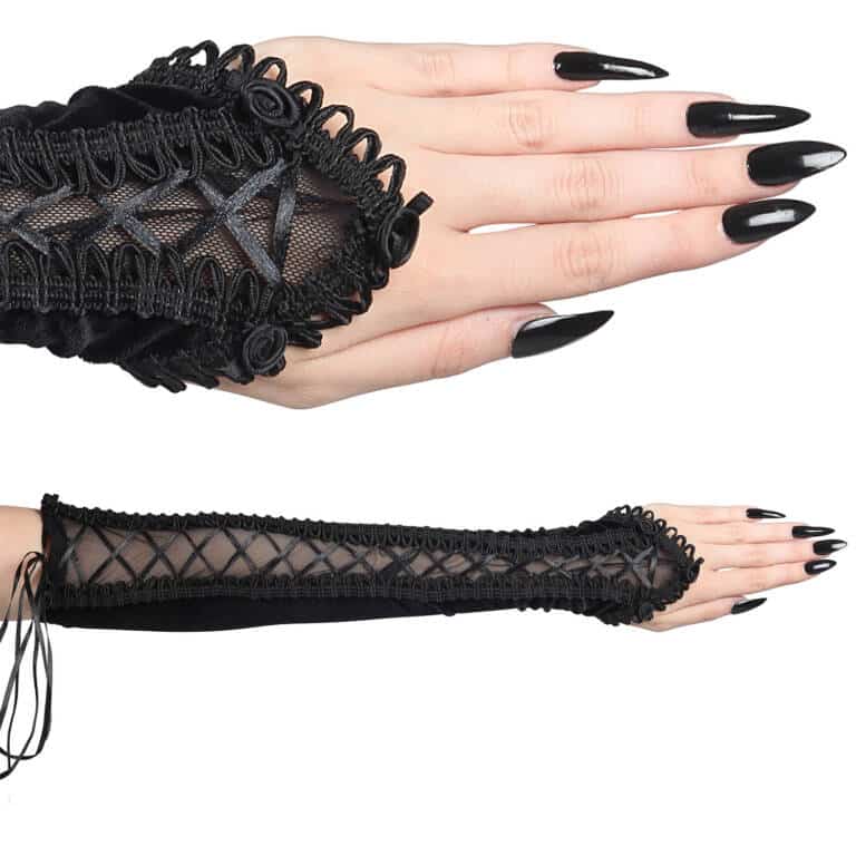 Sinister Armstulpen Gothic Ophelia – Bild 2