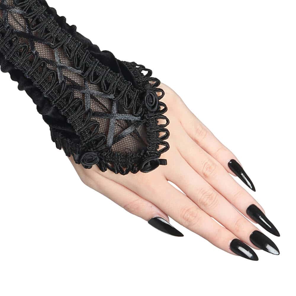 Sinister Armstulpen Gothic Ophelia – Bild 3