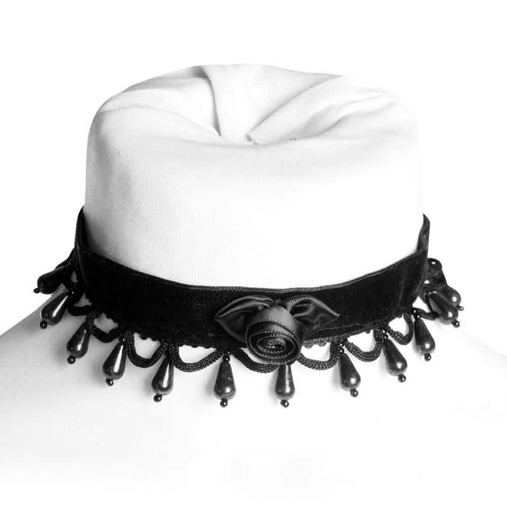 Sinister Halsband Rose Teardrops