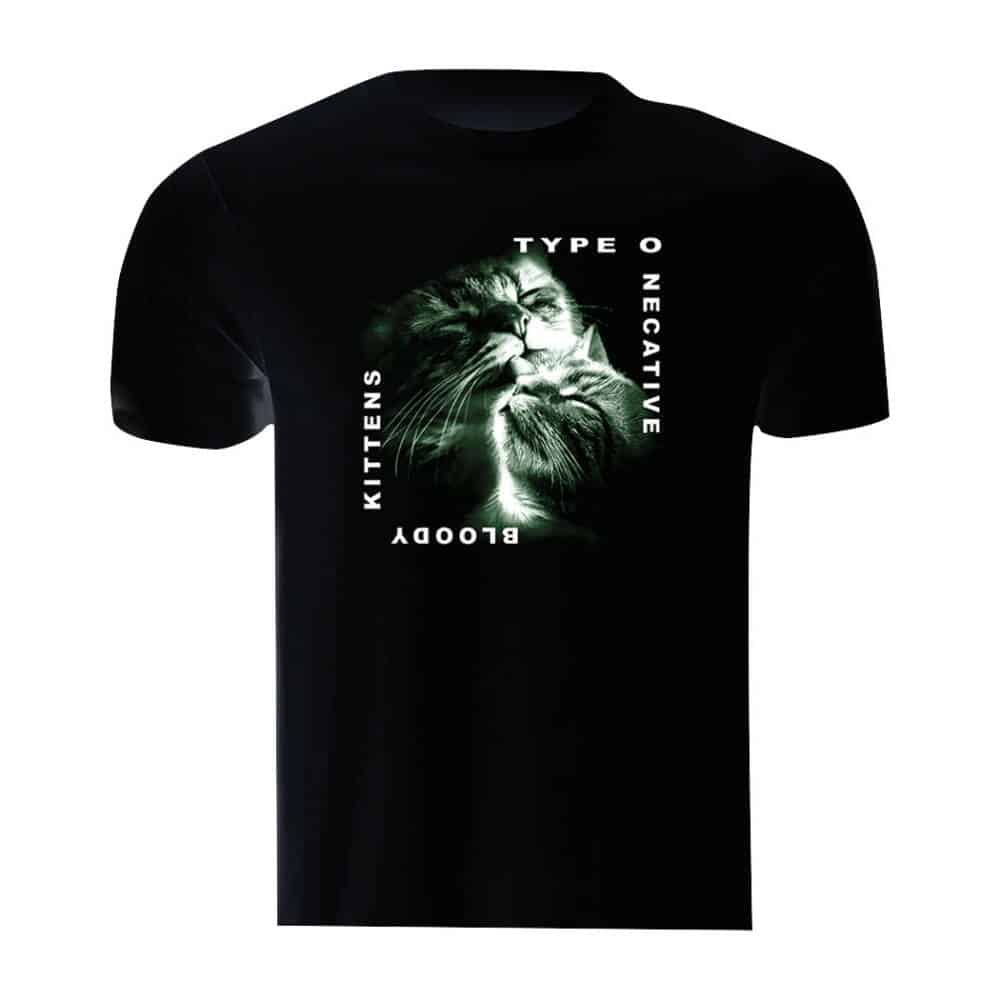 Gothicat T-Shirt Type O Necative - Bloody Kittens