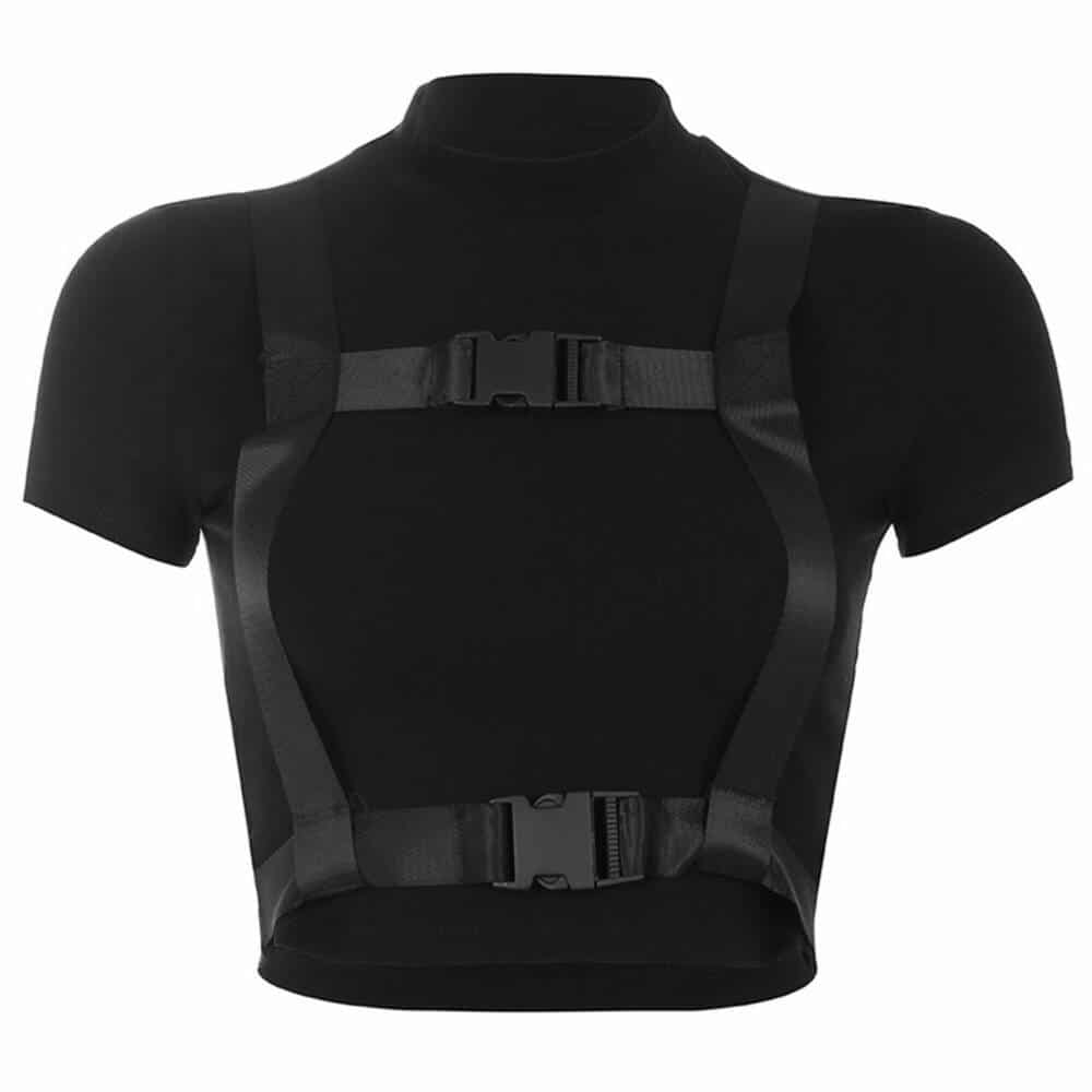 Moonattic Crop Top Techwear – Bild 2