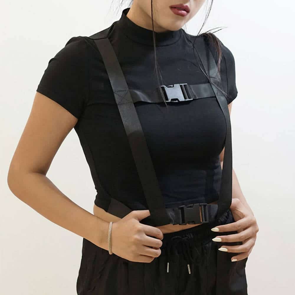 Moonattic Crop Top Techwear – Bild 4