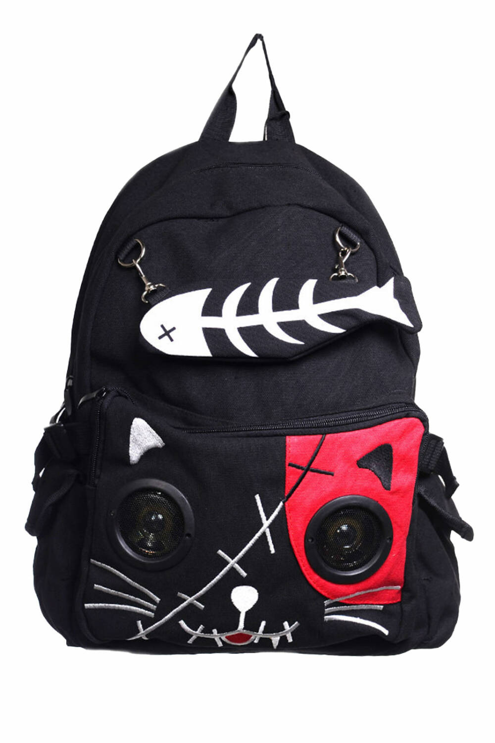 Banned Rucksack Lurking Cat mit Lautsprecher