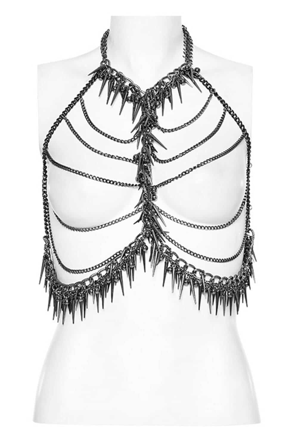 Punk Rave Harness Medusa Chain – Bild 5