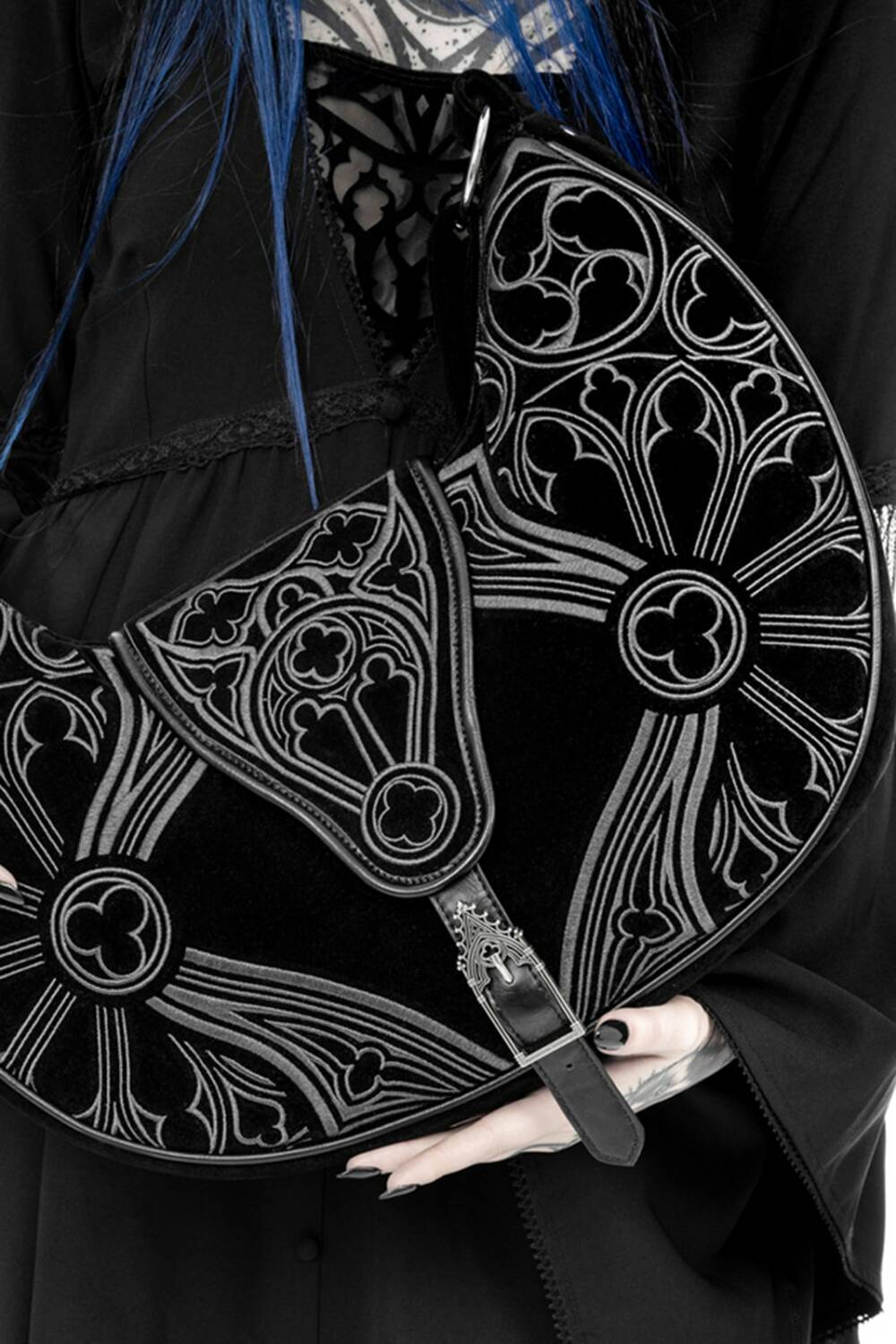 Restyle Tasche Gothic Chapel Hobo – Bild 2