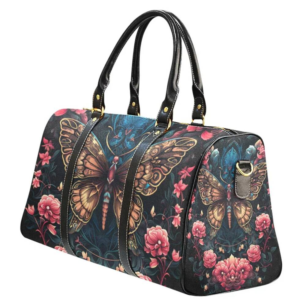 Barmetal Reisetasche Butterfly N Roses – Bild 2
