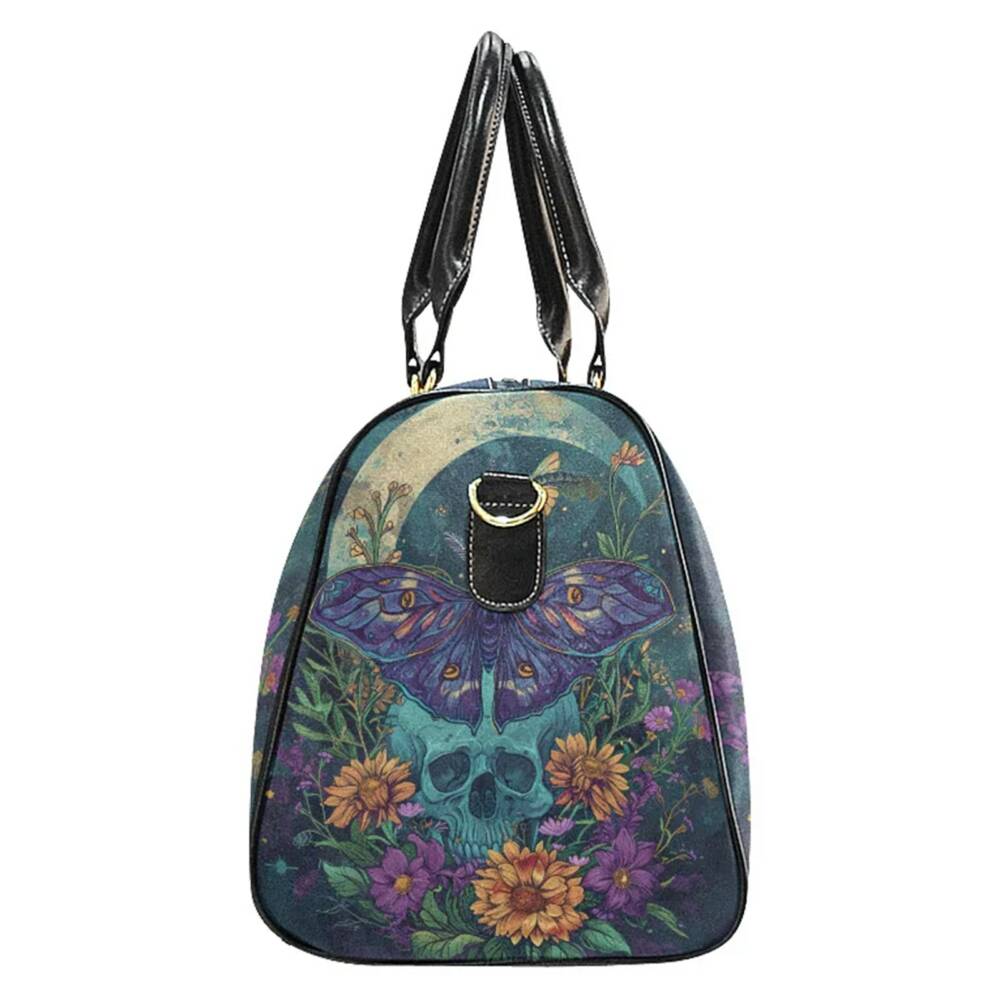 Barmetal Reisetasche Butterfly Skull – Bild 3