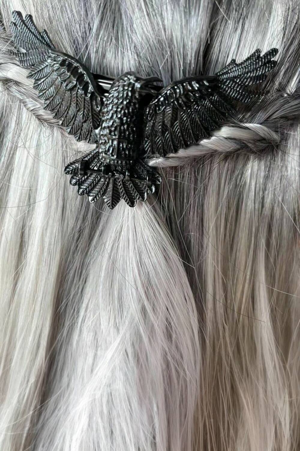 Mad Moonshine Haarspange Black Raven