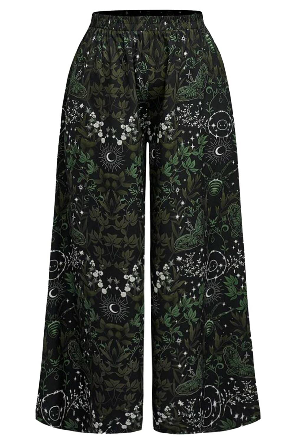 Romwe Hose Green Springtime