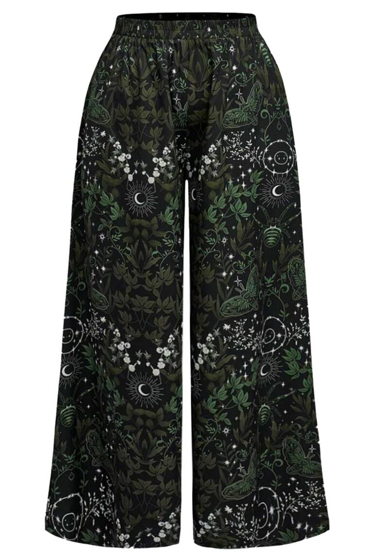 Romwe pants Green Springtime