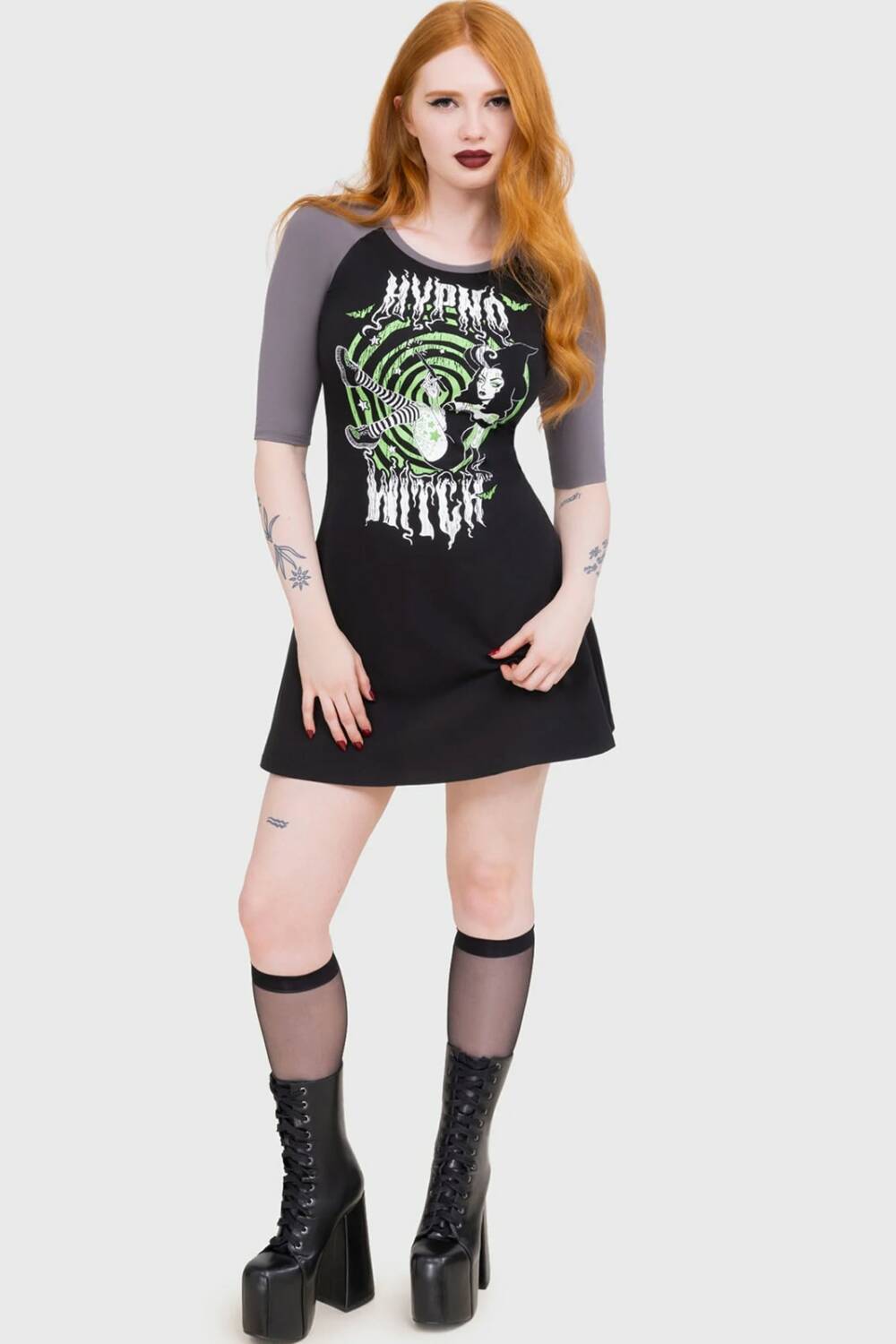 Killstar Kleid Hypno Witch – Bild 2