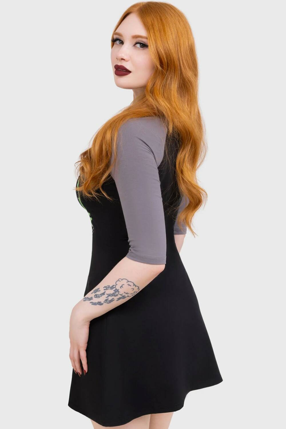 Killstar Kleid Hypno Witch – Bild 4