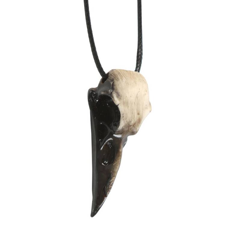 Spirit of Equinox necklace raven skull – Bild 2