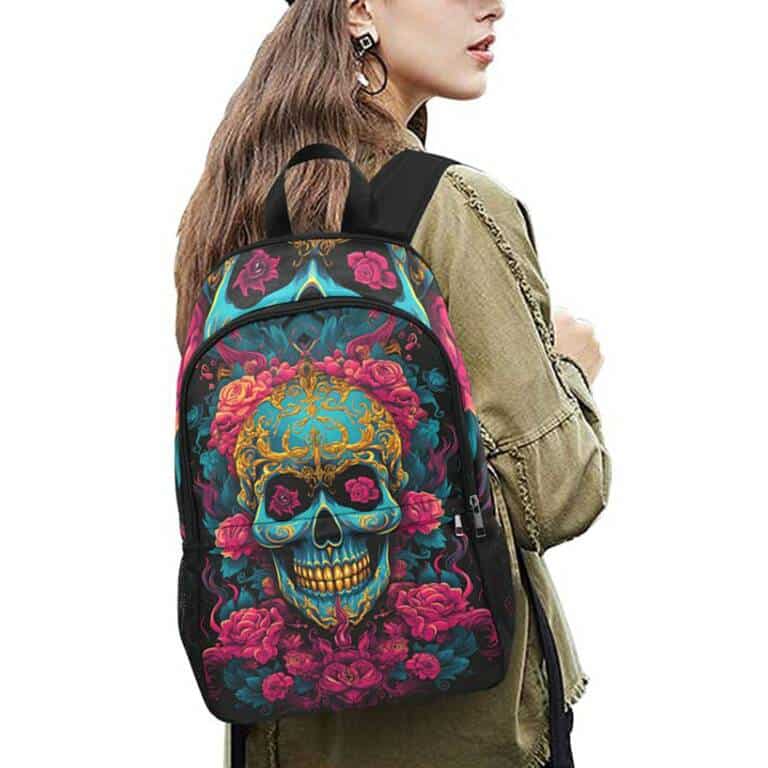 Barmetal Rucksack Sugarskull – Bild 3