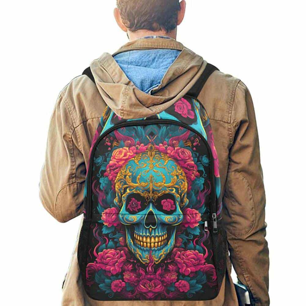 Barmetal Rucksack Sugarskull – Bild 4