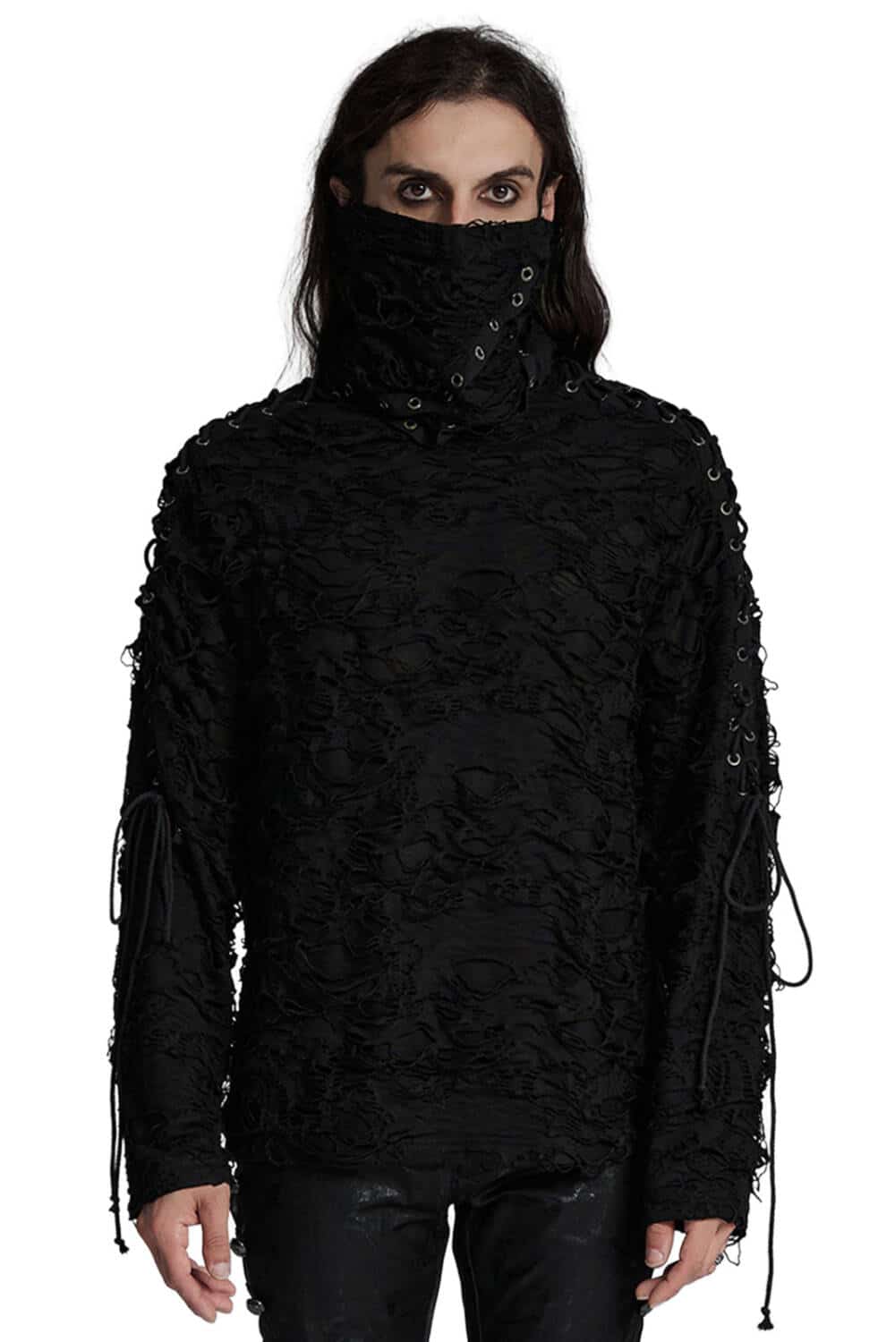 Punk Rave Shirt Dark Abyss Masked