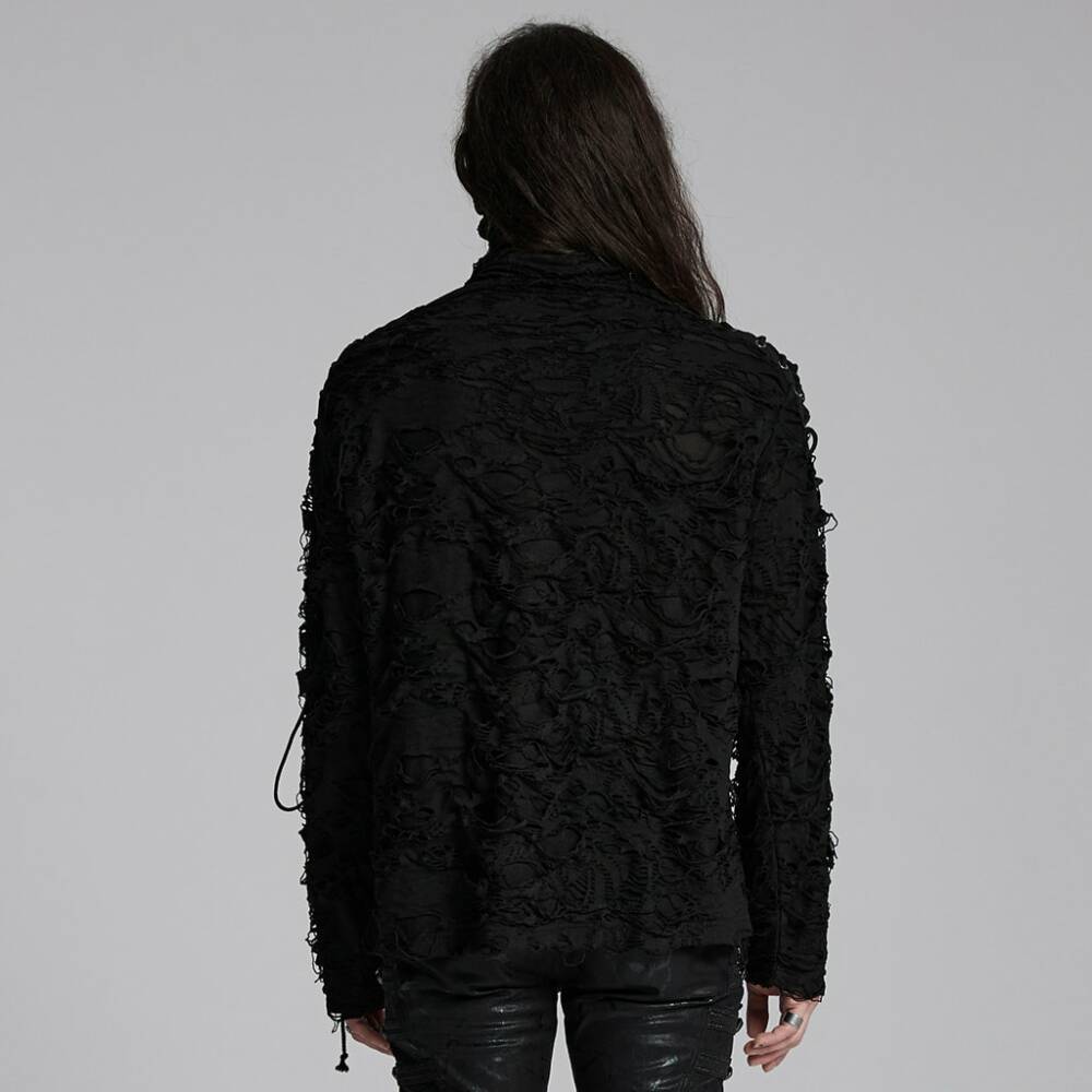 Punk Rave Shirt Dark Abyss Masked – Bild 3
