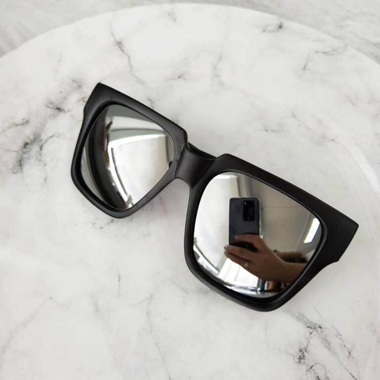 eCarla Sonnenbrille Big Eyes Black – Bild 2