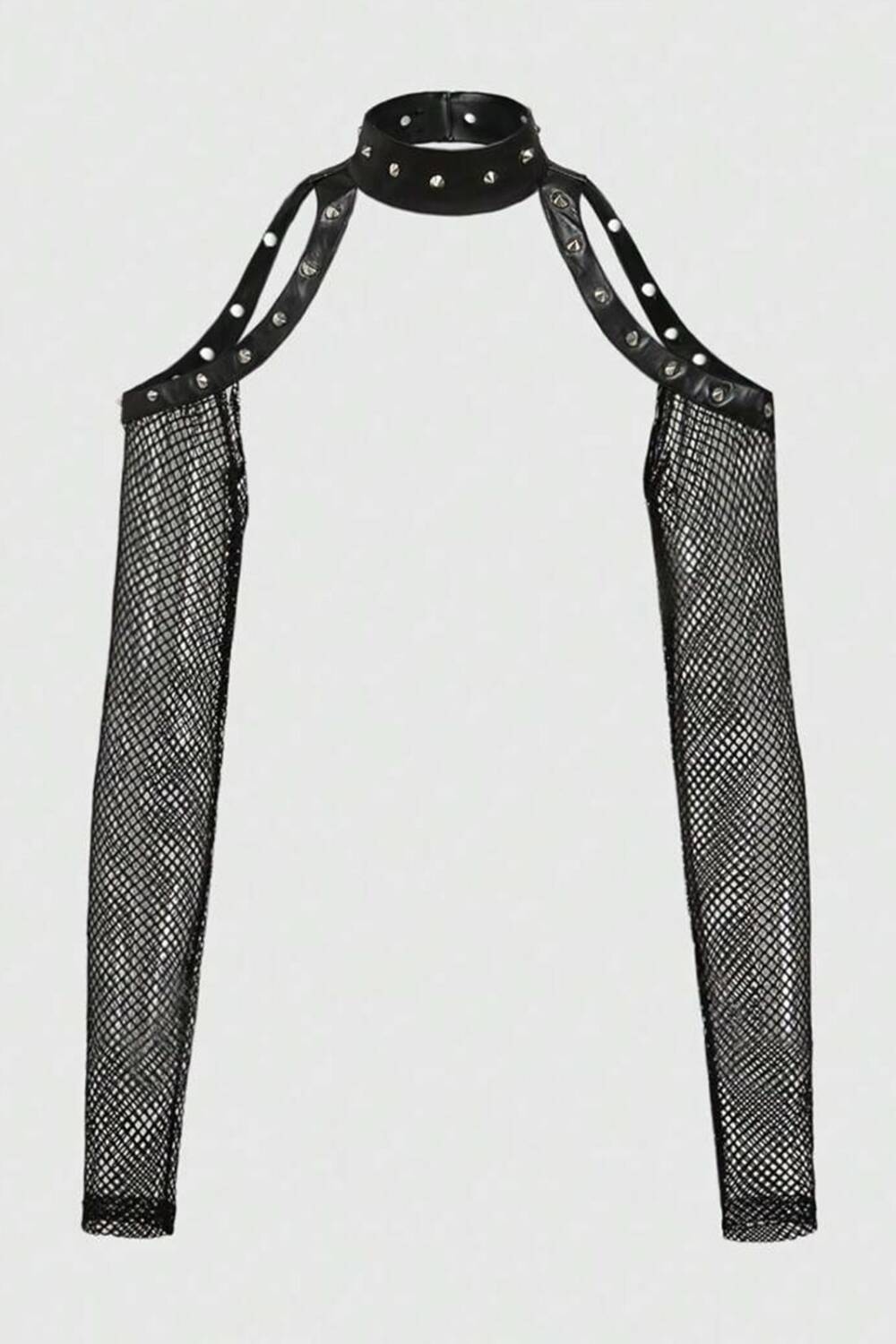 Romwe Top Nexus Grid Harness – Bild 3