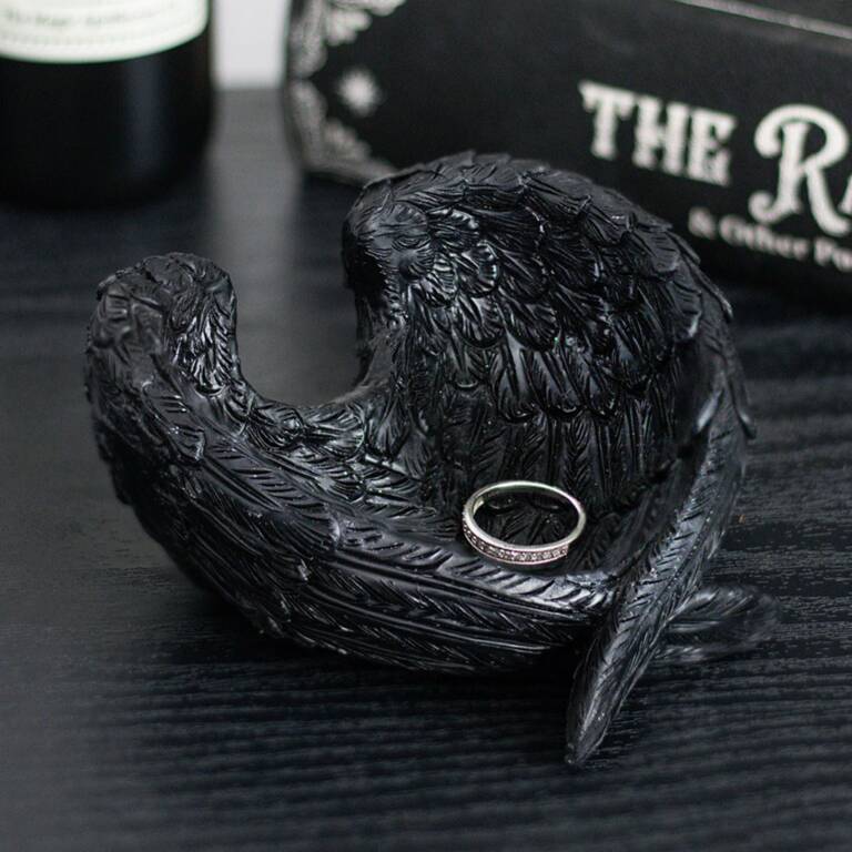 Spirit of Equinox Schmuckschale Raven Wings – Bild 4